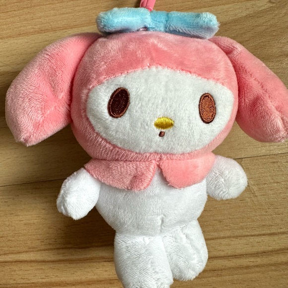 My melody limited edition authentic Sanrio keychain plush from Tokyo, Japan - Picture 3 of 4